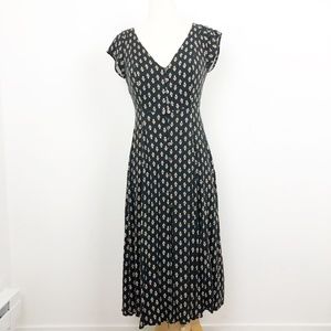 Urban Outfitters Dallas Plunging V-neck Midi Dress